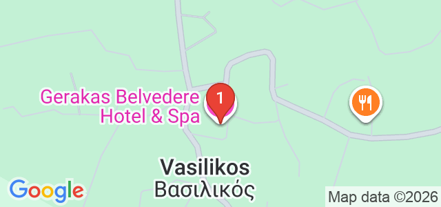 Gerakas Belvedere Hotel Карта