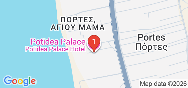 Potidea Palace Карта