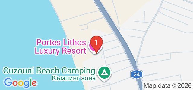 Portes Lithos Карта