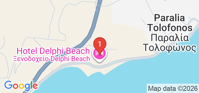 Delphi Beach Карта