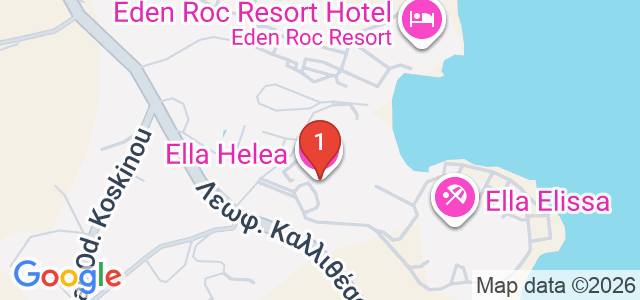 Helea Family Beach resort Карта