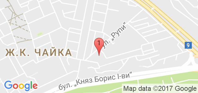 Танцово студио Let’s Dance Карта