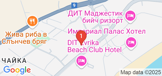 Апартхотел Ефир 1 Карта