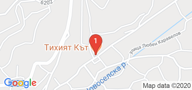 Семеен хотел Тихият кът Карта