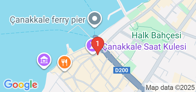 Hotel Anzac Карта