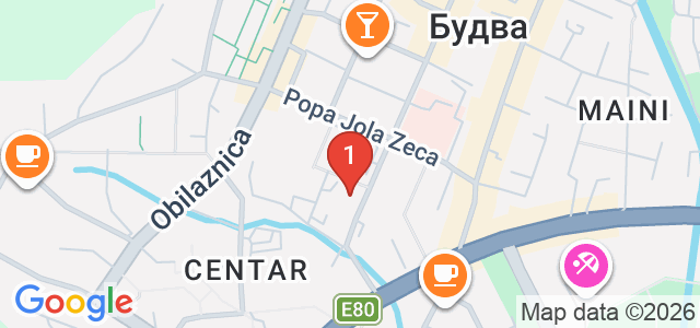 Hotel Grbalj Карта