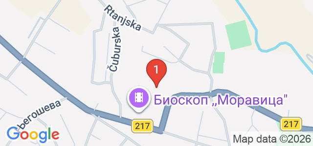 Соко баня Карта