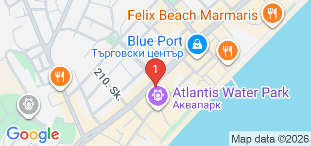 Ada Julian Marmaris Hotel Карта