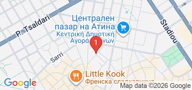 Arion Athens Карта