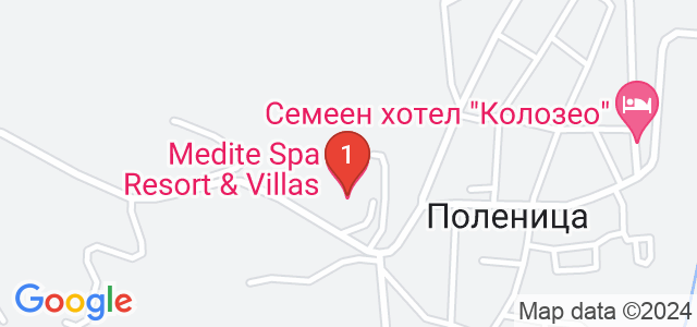 Хотел Медите СПА Резорт Карта
