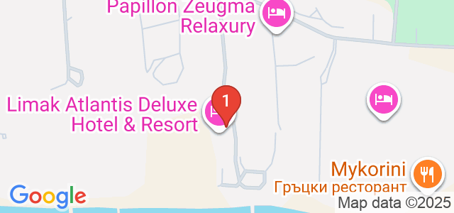 Limak Atlantis de Luxe Hotel Resort Карта