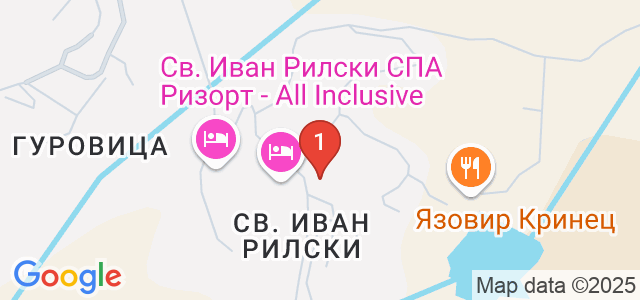 Хотел St. Ivan Ski Resort Карта