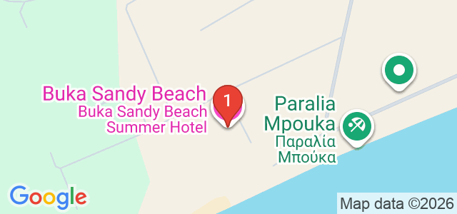 Buka Sandy Beach Карта