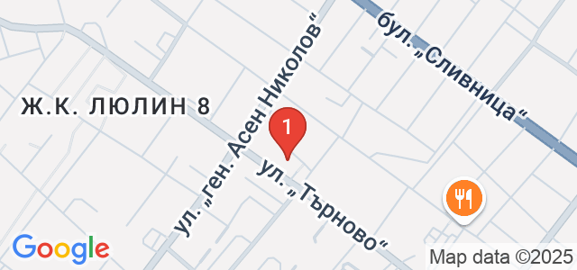 Сладкарница Черешка Карта