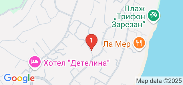 Хотел Вежен Карта