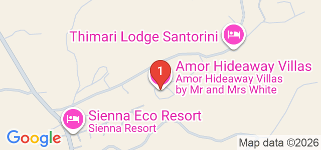 Amor Hideaway Villas Santorini Карта