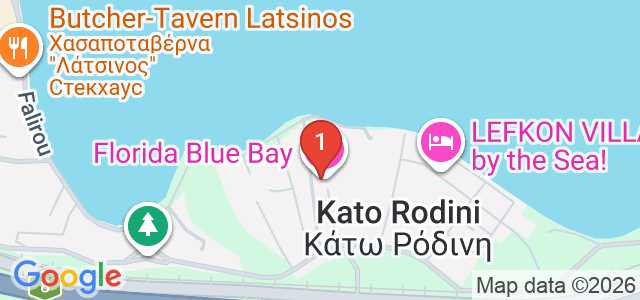 Florida Blue Bay Карта