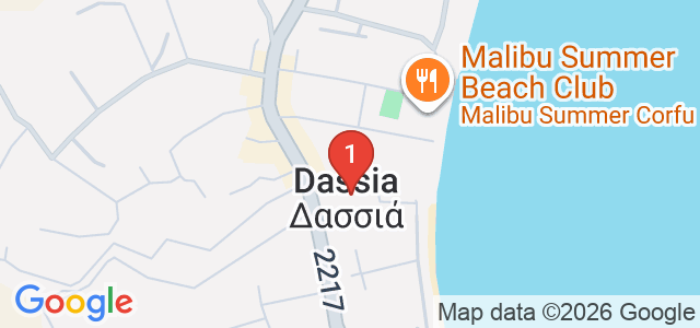 Ikos Dassia Карта