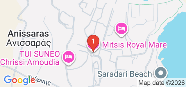 Mitsis Royal Mare Карта