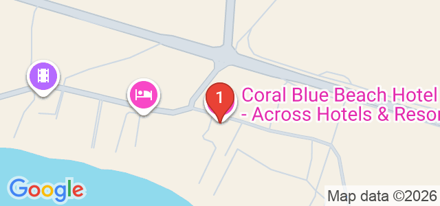 Coral Blue Карта