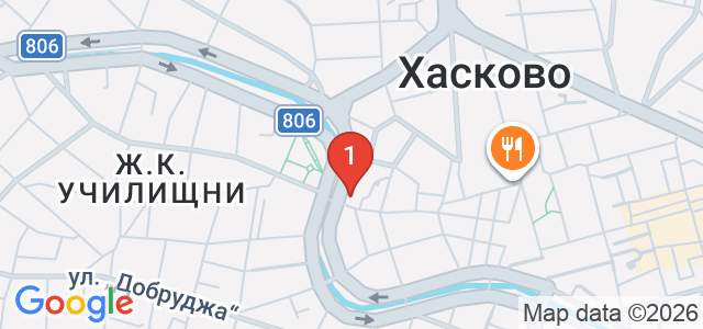 Драматично-куклен театър-гр.Хасково Карта
