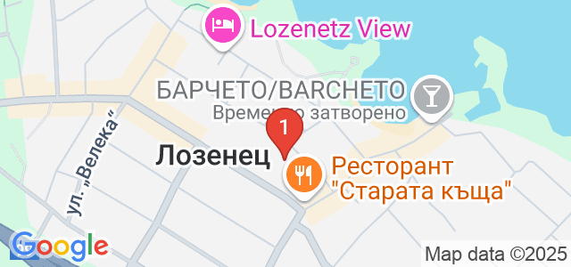 Почивна станция Чайка Карта