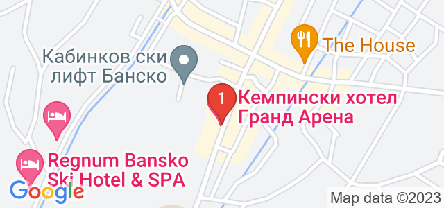 Кемпински хотел Гранд Арена 5* Карта