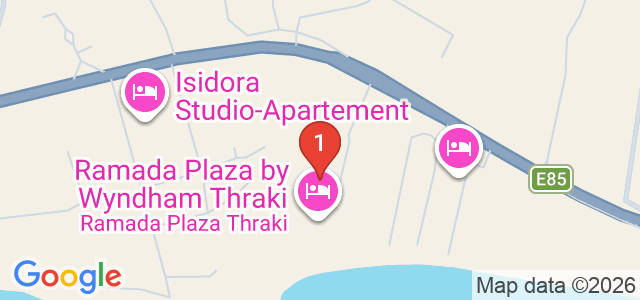 Ramada Plaza Thraki Карта