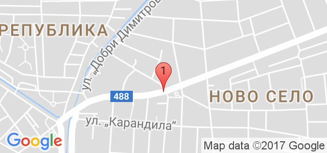 Търговия с канцеларски материали Карта