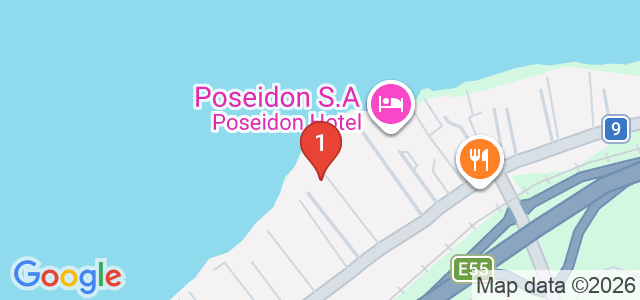 Poseidon Palace Achaias Карта