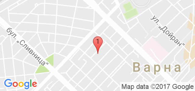 Студио за красота Sense Карта