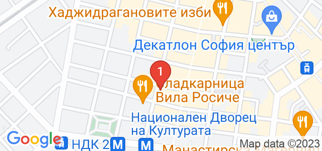 BG wina Restorant Карта