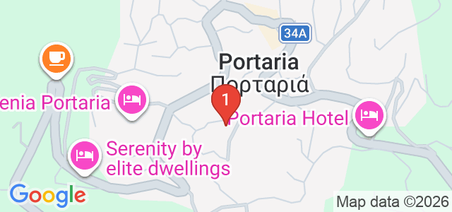 Despotiko Hotel Portaria Карта