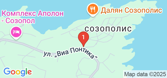 Ваканционно селище Созополис Карта