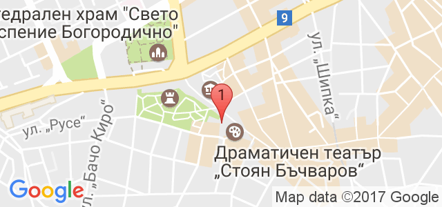 Драматичен театър Варна Карта