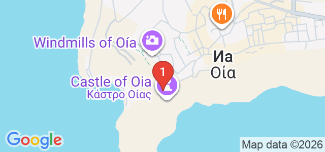 Old Castle Oia Карта