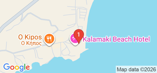 Kalamaki Beach Resort Карта