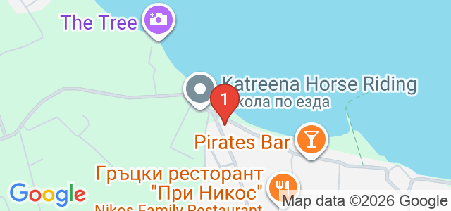 Aphrodite Beach Hotel Corfu Карта
