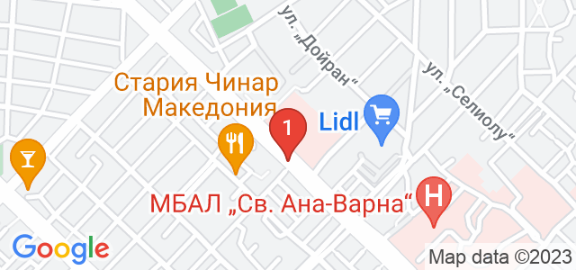 Разработване и подръжка на софтуерни решения Карта