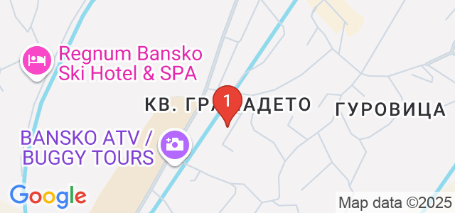 Евъргрийн Апартхотел  Карта