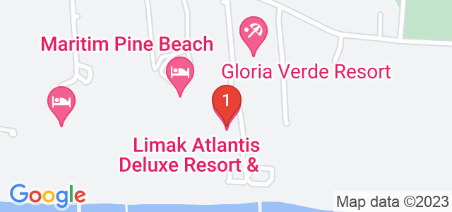 Limak Atlantis Deluxe Resort & Hotel Карта