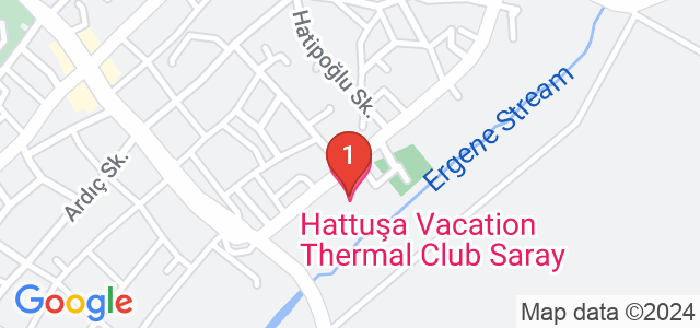 Hattusa Vacation Thermal Club Saray Карта