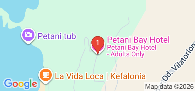 Petani Bay Hotel Карта