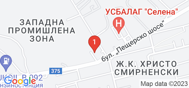 ресторант Тепето Карта