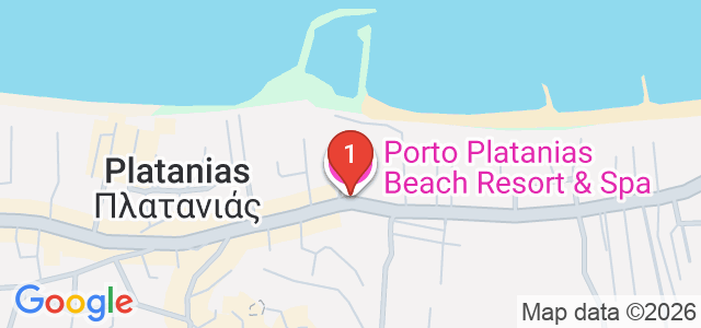 Porto Platanias Beach Resort & Spa Карта