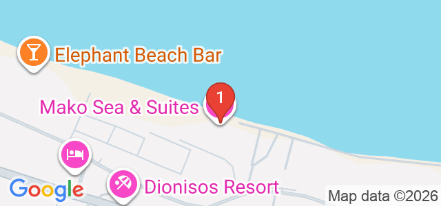 MAKO Sea & Suites Карта