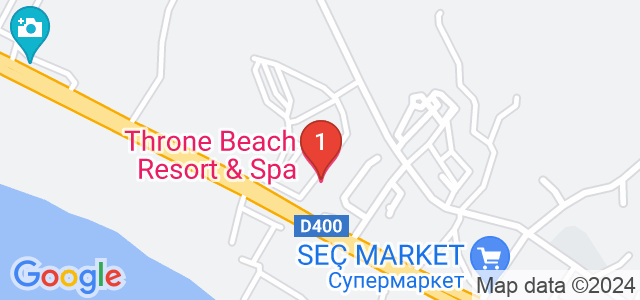 Throne Beach Resort & Spa Карта