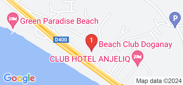 Beach Club Doganay Hotel Карта