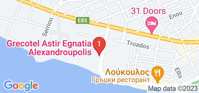 Grecotel Astir Egnatia Alexandroupolis Карта