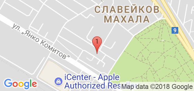 Студио за красота Blessed Карта